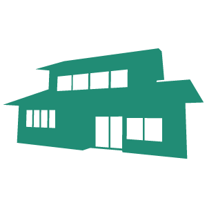 施設のシルエット