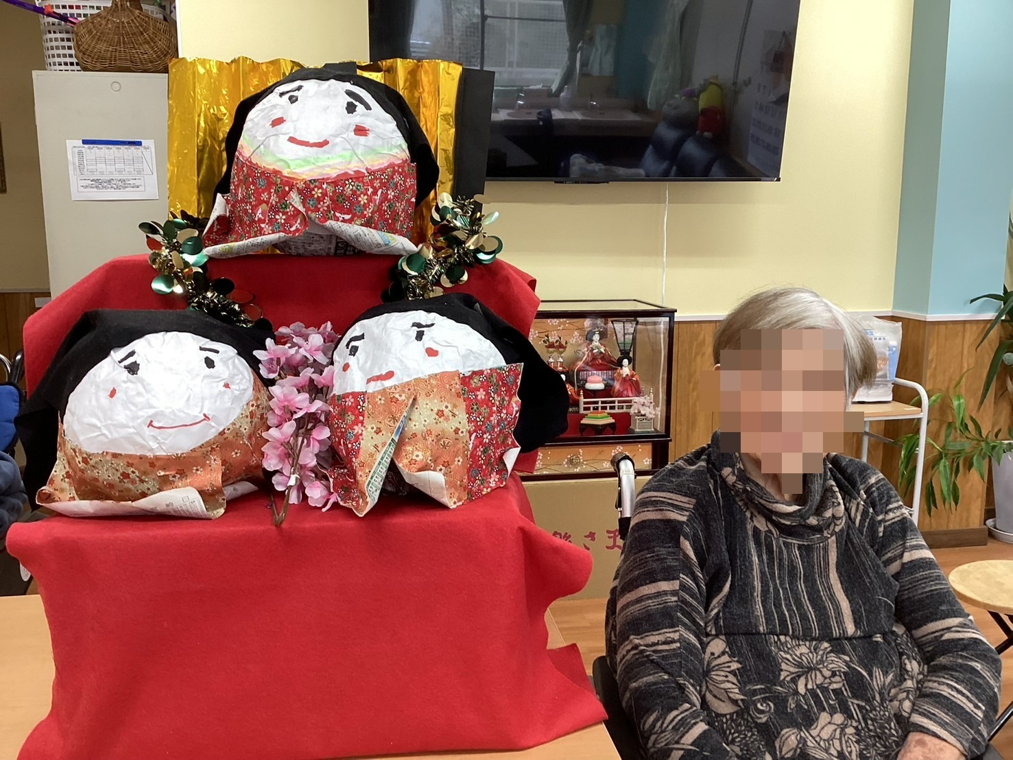 ひな祭りの様子